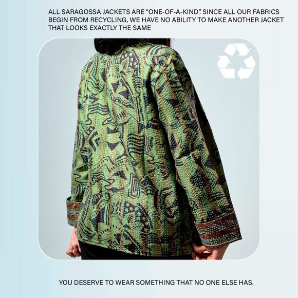 Kantha Jacket - Picture 2 of 5